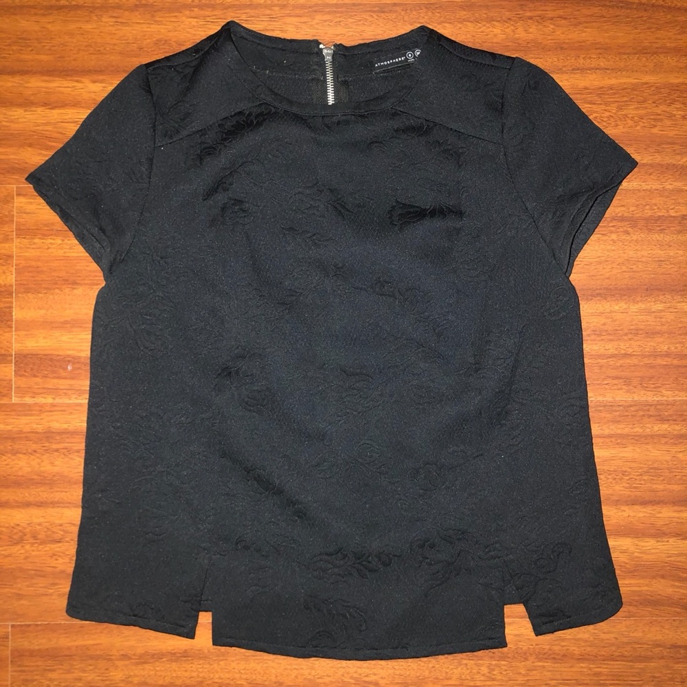 Atmosphere Black Short Top